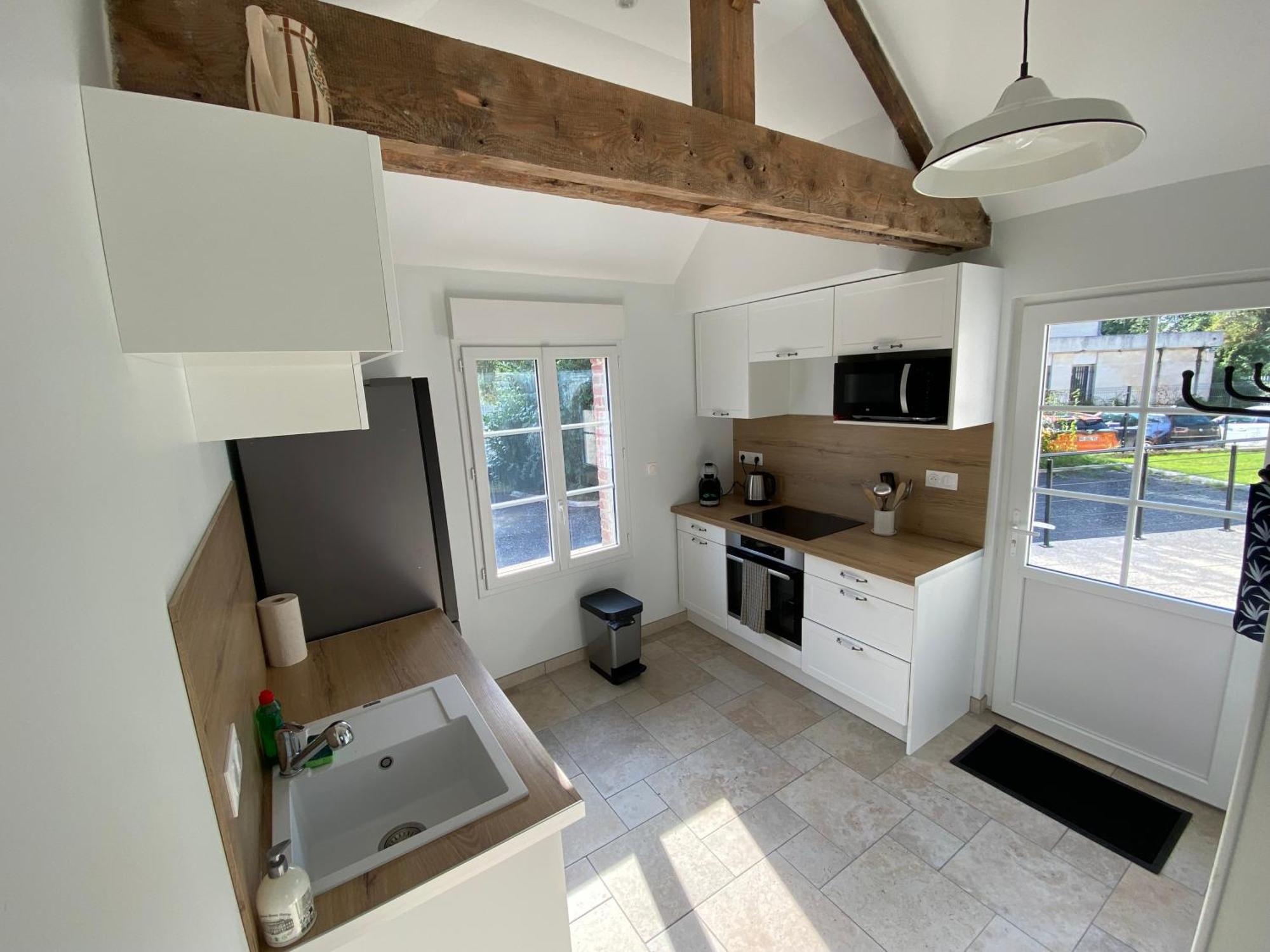 Maison 2 Chambres Avec Parking Et Jardin Noyon Buitenkant foto